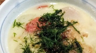 香川の郷土料理【あんもち雑煮】食べてみた。
