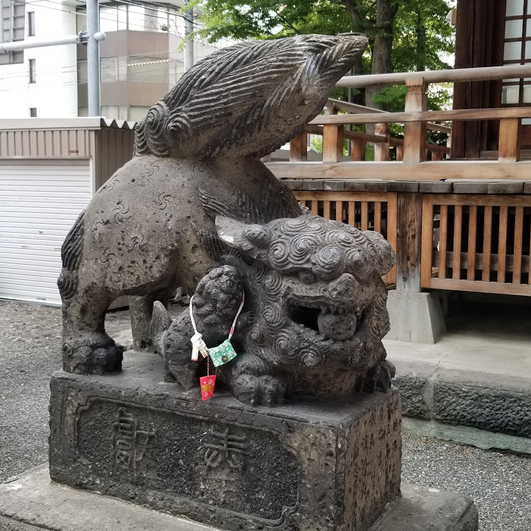 北海道神宮 頓宮 狛犬